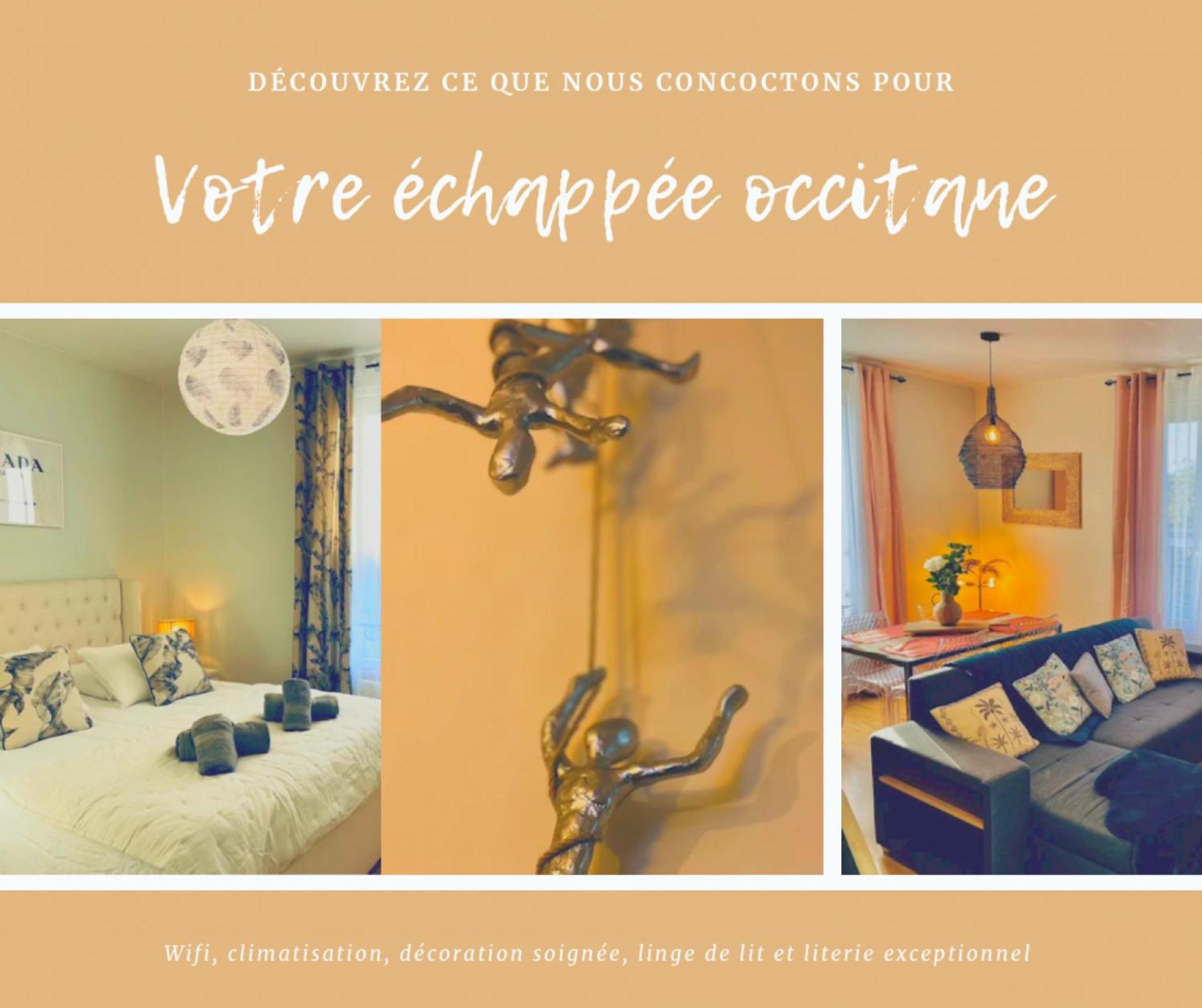 Apartamento L'Echappee Occitane - Harmonie Et Douceur De Vivre - Clim Montauban Exterior foto